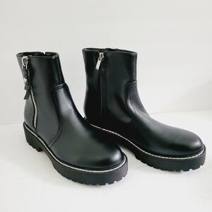 NEW Calvin Klein Sisha Black Ankle Boot Size 7.5
